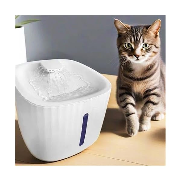 GONDMAX Bebedouro AutomÃ¡tico para Gatos e CÃ£es, 3 Litros, Branco - Imagem 2