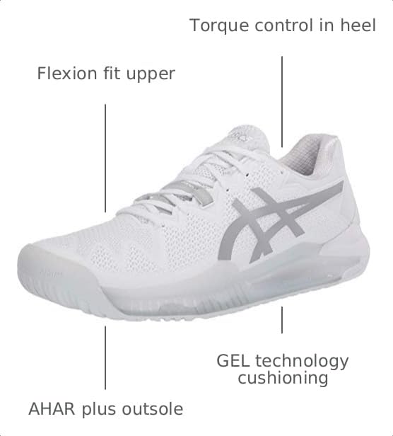 Image of ASICS Women's Gel-Resolution 8 Tennis Shoes