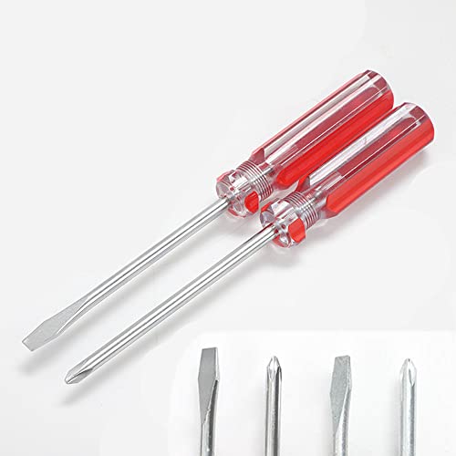 Gdfymi 8Pcs Magnetic Screwdriver Set, Carbon Steel With 4 Phillips And 4 Flat Head Screwdriver, Professional Cushion Grip Hand Tools Set For Home Repair, Improvement, Craft #TOP5