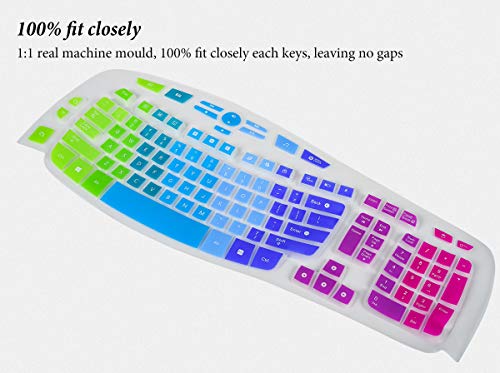 Protector de teclado para Logitech K350 MK550 MK570 miniatura 2