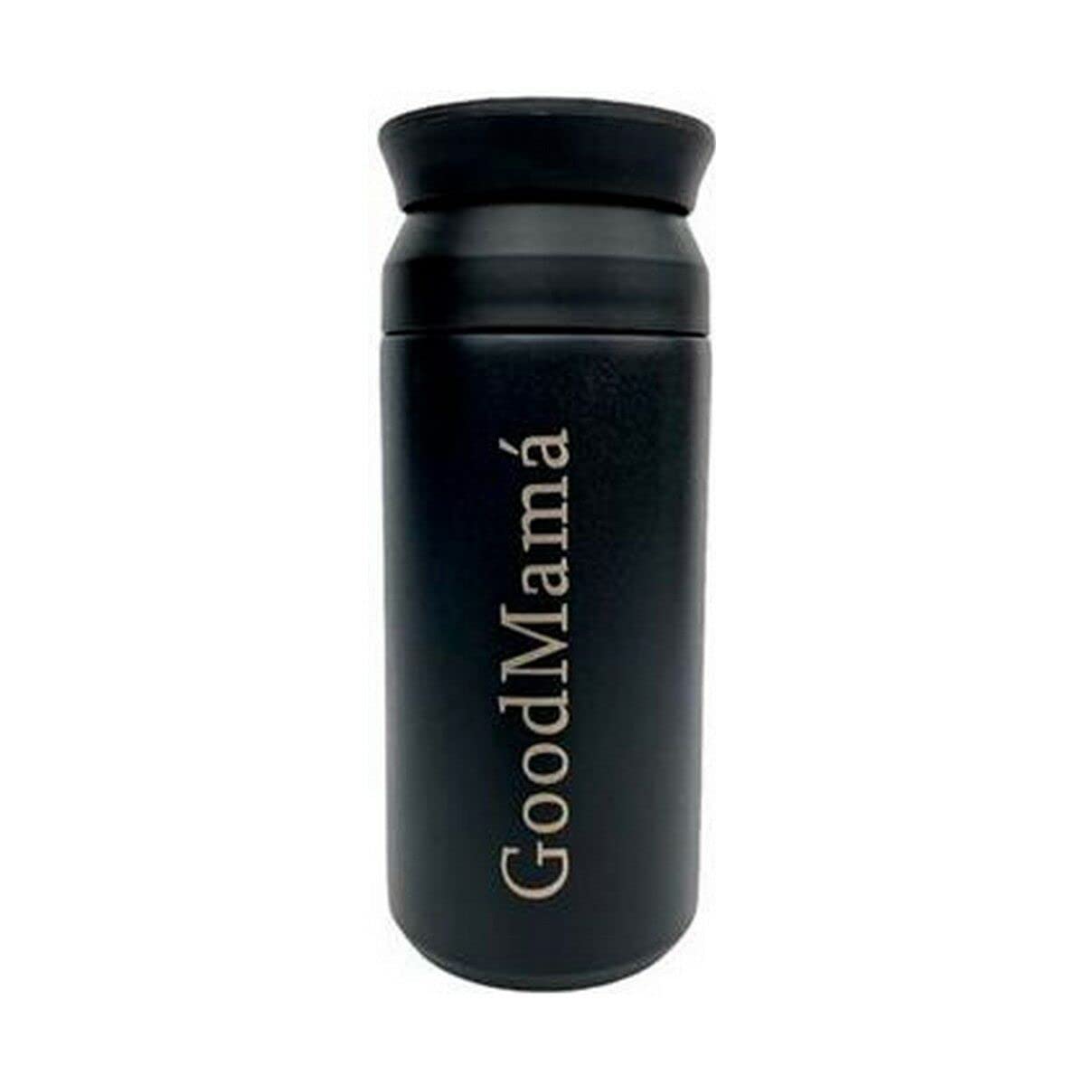 Roymart Insulated Bottle, Standard, Schwarz, 350 ml