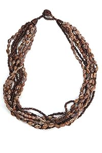 collezione alessandro collezione alessandro Kurze Kette Liane mehrreihig mit kleinen Muscheln collezione alessandro collezione alessandro Kurze Kette Liane mehrreihig mit kleinen Muscheln