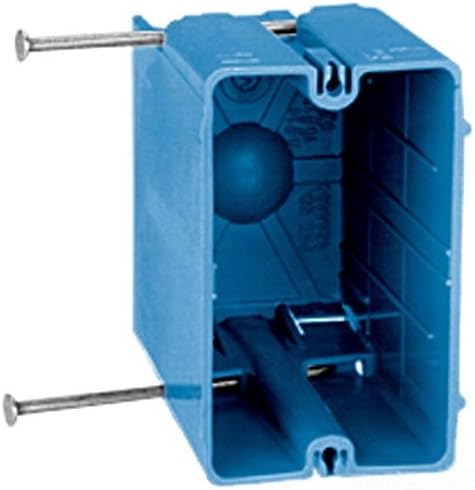 Carlon RN-23-FS Outlet Box, New Work, 1 Gang, 3-21/32-Inch Length by 2 ...