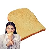 Ruhnjyg Lebensmittelbrot-Dekorationsmodell– Simuliertes Toastscheiben-Kuchen-Ananas-Brötchen-Croissant, Weiche Schaumstoff-Küchenfotografie-Requisiten – Toastscheiben