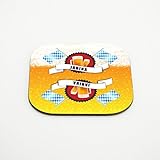 Untersetzer für Gläser mit dem abgebildeten Namen