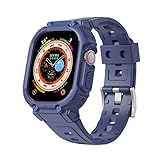 TEXUM Correa + funda para Apple Watch Ultra Band de 1.99 pulgadas, 1.64 pulgadas, 1.77 pulgadas, 1.67 pulgadas, 1.67 pulgadas, 1.77 pulgadas, 1.77 pulgadas, 1.57 pulgadas, 1.77 pulgadas, 1.77