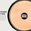 Meinl Percussion Bongos Journey Series - 2 hand drums with 6.5 and 7.5 inches - including tuning key - ABS plastic, Pink (HB50FB) #2