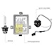 Slakerbe 2PCS Xenon HID Headlight Ballast with Igniter & D2S Bulb, W3T19371 X6T02971 Compatibe with TL/TL Type-S 2002-2005 TSX 2004-2005 S2000 2004-2009 Compatibe with Mazda3 2004-2005