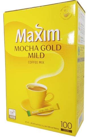 [Maxim] Mocha Gold Mild Coffee Mix/맥심 모카골드 커피믹스(100ea/pk)