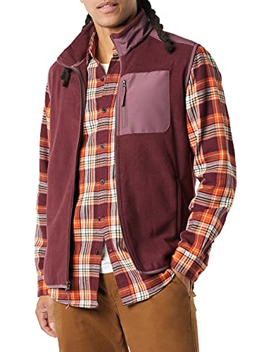 Image of Amazon Essentials Men's Full-Zip Polar Fleece Insulated Vest (Available in Big & Tall)