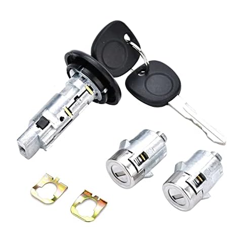 Dngbymx Ignition Switch Lock Cylinder Set Cover