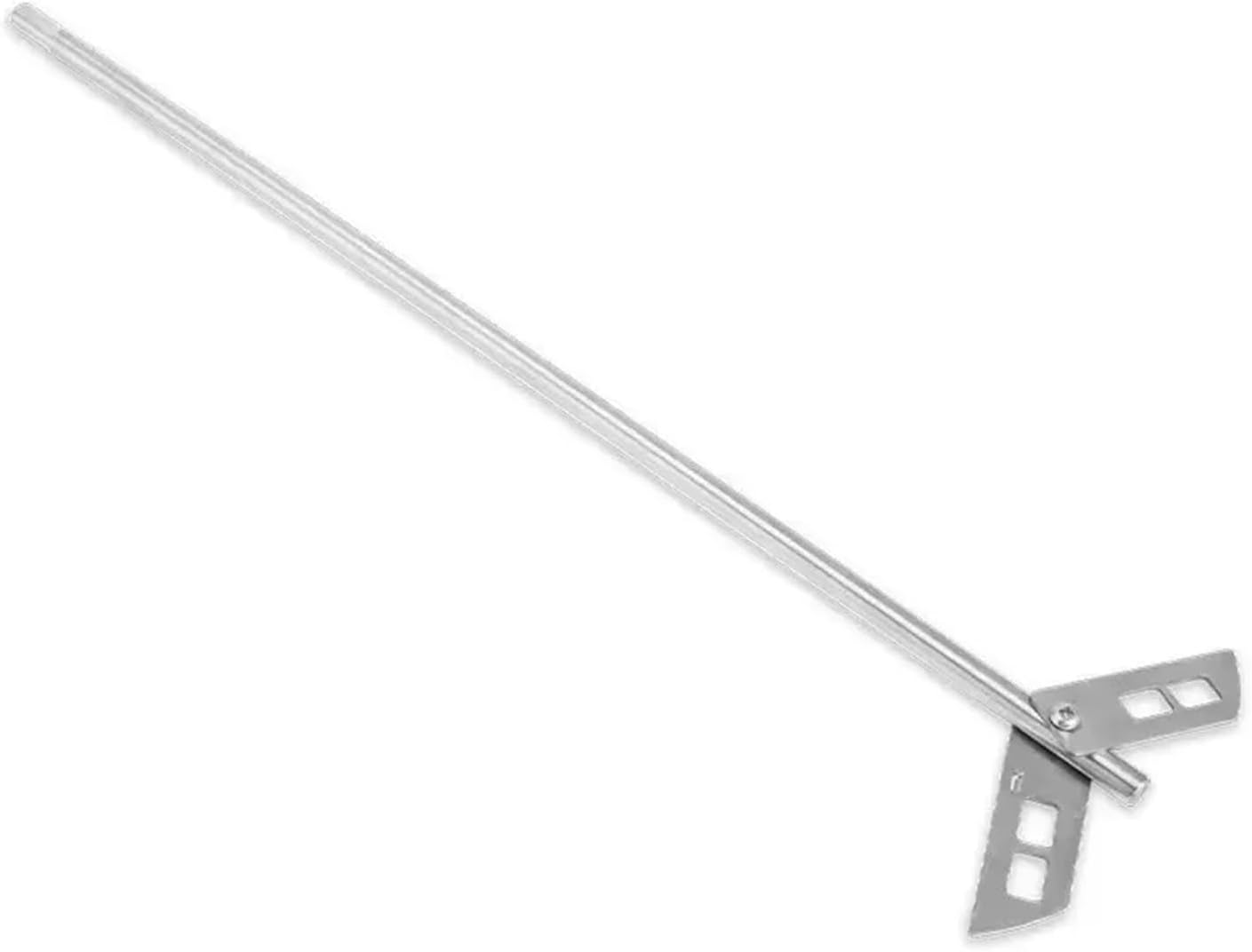 Brewing Accessories Wine Beer Stirrer Paddle Stainless Steel Drill Mixer Rod Mixing Paddles for 3/8’’ Power Drill Winemaking Brewing Homebrew Tool Brewing Accessories