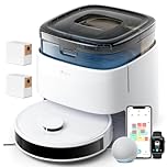 Lefant M3 Robot Aspirapolvere Lavapavimenti con Mappatura, 12000Pa, Svuotamento Riempimento, Lavaggio e Asciugatura Automatici, Laser dTOF, Evitamento Degli Ostacoli PSD, Compatibile Wi-Fi 2.4G e 5G