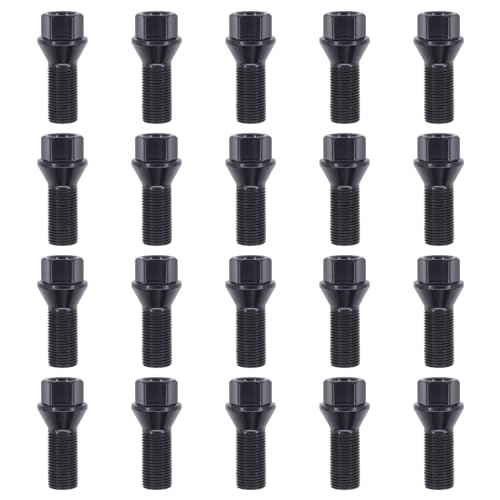 Radschraube Radbolzen Radschrauben M14x1,25 Radbefestigung Felgenschrauben Radwechsel Radmutter für 1er F20 F21 F40 2er F45 U06 F23 F22 G42 F44 F46 3er F30 G20 G28 F34 F31 G21 4er F36 F33 G23 F32 G22