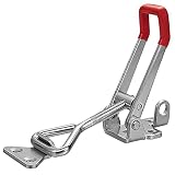 LBTODH 2 Pack Adjustable Metal Toggle Latch Clamps 100KG/ 220lbs Capacity Heavy Duty Quick Release T