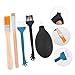 OSOLADY 2sets Multi-Functional Headphone Cleaning Kit Electronic Cleaning Set for Phones Tablets Keyboards and Computers Includes Brushes and Air Sucker Random Colors