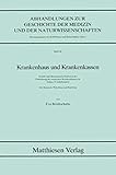 techniker krankenkasse hamburg 20905  Krankenhaus und Krankenkassen (Abhandlungen zur Geschichte der Medizin und der Naturwissenschaften)