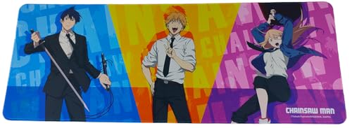 Great Eastern Entertainment Chainsaw Man Team Denji Extended Mouse Pad 31.5 x 11.8 in