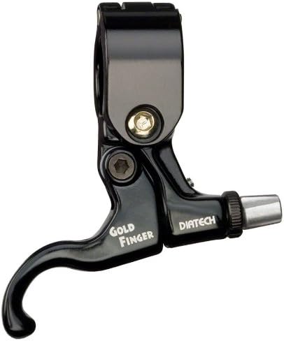 DiaTech Gold Finger Brake Lever 7/8" Clamp Right Black
