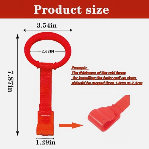 baby pull up rings playpenwalking exercises assistant stand up rings for infant toddler baby playpen 4 pcs