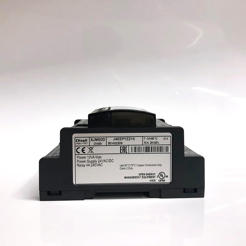 Rear view of the XJM60D-21400 Controller showing product label