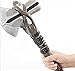 MOMAMOM Ascia di Thor Martello Marvel Avengers Stormbreaker Props PU 52cm Hammer Giocattolo Giocattoli Mjolnir Anime Legends Series Axe Boys Brithdays Gift L'arma di Thor