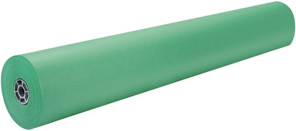 Pacon Rainbow hafif Duo-Finish kağıt, 91,4 cm x 1000 ft. rulo, açık yeşil, 36" Wide X 1000 Ft. Length