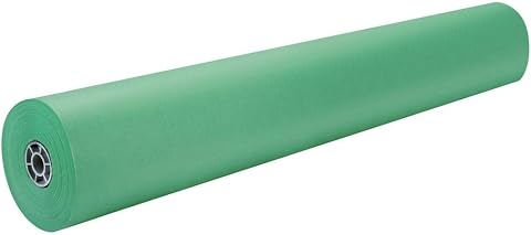 Pacon Rainbow hafif Duo-Finish kağıt, 91,4 cm x 1000 ft. rulo, açık yeşil, 36" Wide X 1000 Ft. Length