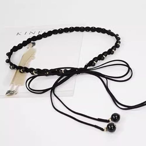 Silver Chain Belts for Women Bridal Belts for Wedding Dress Handmade Pearl Waist Belt Chain Black Chain Belts Wedding Belt Gold Belt Chain Fashion Jewelry4