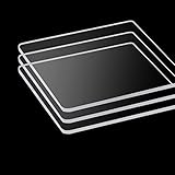 Forme : cube 2 Pcs Traduction en plexiglas en plexiglas en plexiglas Transparent en plexiglas en plexiglas sur Mesure Caractéristique de Bricolage Acrylique Noir et Blanc givré sur Mesure