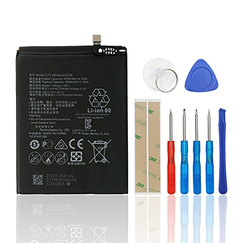 SwarKing Batterie de Remplacement Compatible avec Huawei Ascend Mate 9, Mate 9, MHA-L09 MHA-L29 MHA-TL00 HB396689ECW avec Toolkit