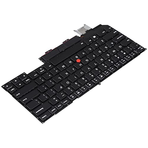 Clavier de Remplacement pour Ordinateur Portable Lenovo Thinkpad X1 Carbon 5e Gen - 3