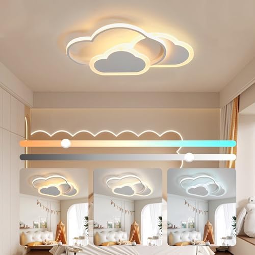 enfant de dessin animé LED lampe de plafond créative abat-jour en
