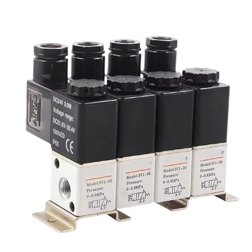 Electrovanne 3V1-06 commande de vérin pneumatique simple effet 5F - 2