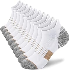 5 Pairs White Ankle Socks