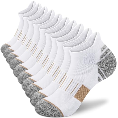 Image of Ankle Socks Womens Athletic Running Comfort Cushioned 3 /5 /6Pairs