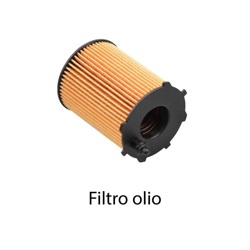 Kit tagliando 3 filtri + 4L olio 5W-30 Q8 compatibile con Peugeot 308 ii 1.6 HDI/BLUEHDI 115 Gasolio 2013-2021