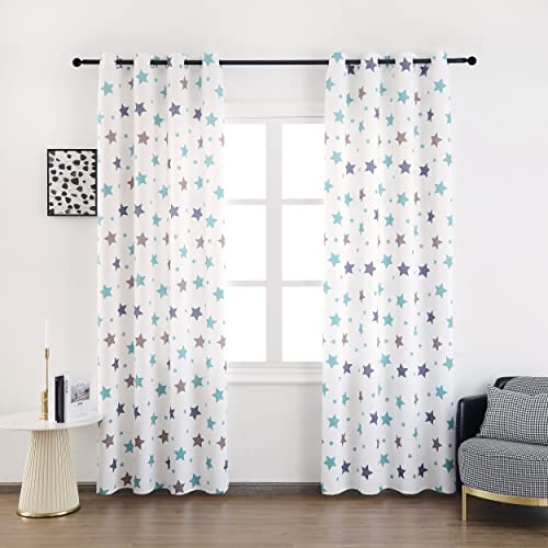 Dalina Textil - Cortinas Infantiles Niño un Panel de 140x260cm- Cortina Juveniles Estampado de...