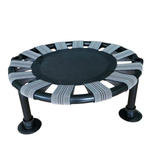 Mini trampoline rond gain de place : l'alternative fitness et jeu pour le salon