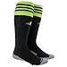 adidas Copa Zone Cushion II Sock, Black/Slime, Medium