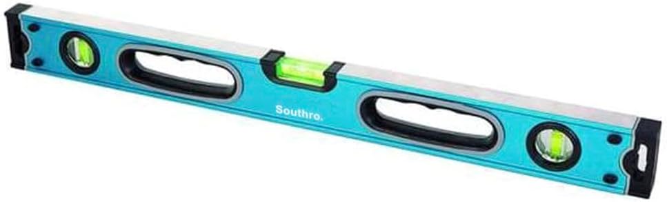 Magnetic Box Beam Level, 24 In, Hand Holes, Mfr: 4MRV5-A