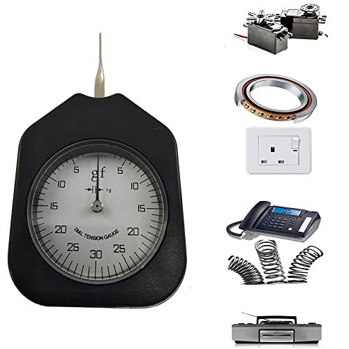 VTSYIQI ATG-30-1 Dial Tension Gauge meter tester Tensionmeter Gram Force Meter Single Pointer 30G Cover