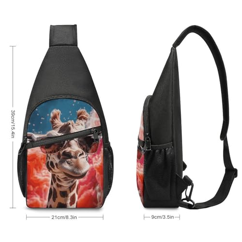 Bolso cruzado casual deportivo para hombre y mujer miniatura 2