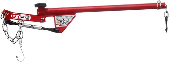 Universal axle lever with chain, 960mm