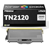 FÁCIL INSTALACIÓN Y USO SEGURO: Este paquete incluye 1 cartuchos TN2120 TN-2120 listos para ser instalados. Recomendamos el uso de guantes desechables durante la instalación para evitar manchas. Su diseño garantiza una instalación rápida y sin problemas en cualquier impresora compatible.