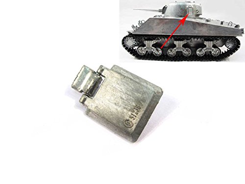 Mato Spare Parts Turret Metal Pistol Port for 1:16 1/16 Mato 1230 USA Sherman M4A3(75) W rc Tank