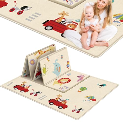 Accessoire de parc pour salon avec tapis d'activité épais