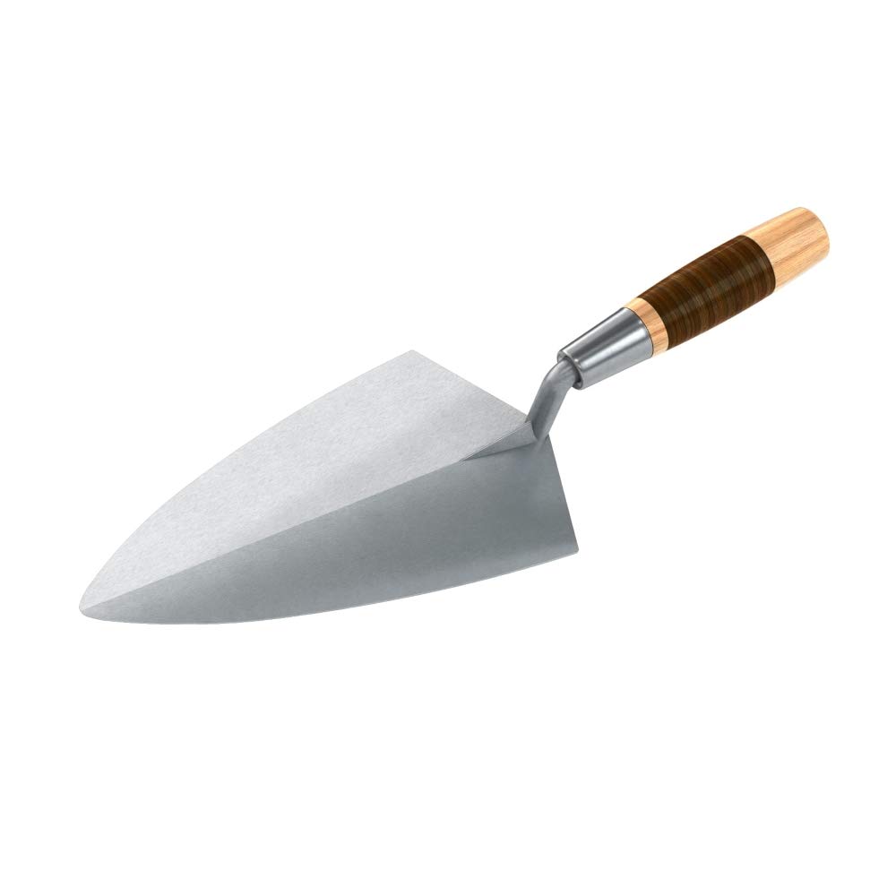 72-635 Brick Trowel Forged 10-inch Philadelphia Leather Handle