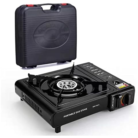 Hornillo de Camping Portátil PERPETUAL, 1 Fuego, 2.670W Cover