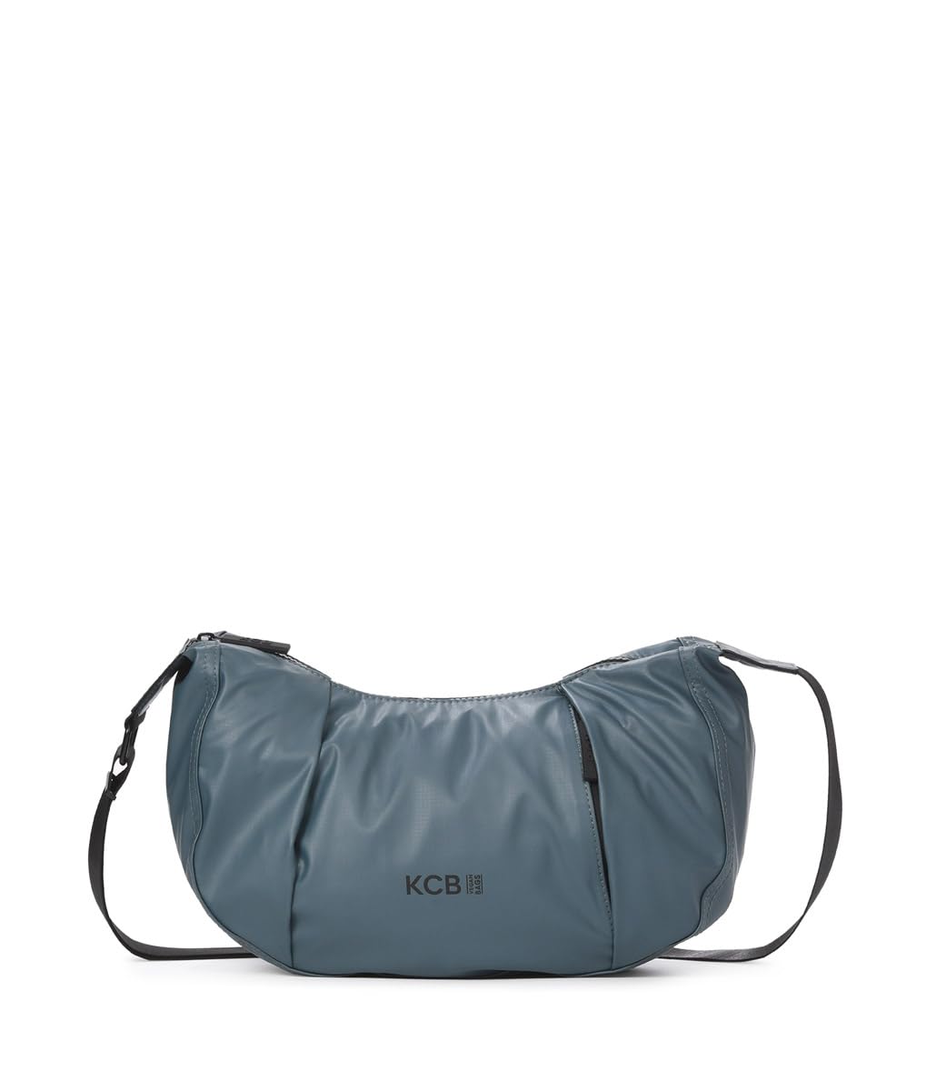 KCB Borsa a tracolla piccola Wave | Borsa compatta e pratica | Tasche multiple | Design urbano e sicuro | Maniglie regolabili | 100% vegano